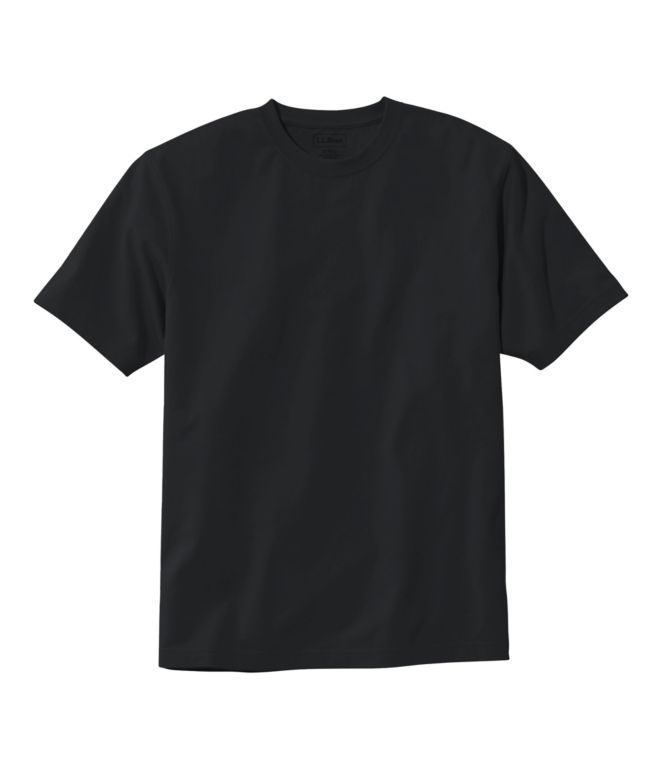 Men's Carefree Unshrinkable Tee, Traditional Fit Short-Sleeve - LLBeanoutlets