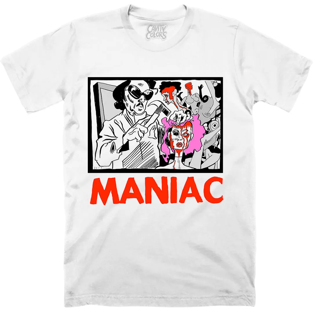 MANIAC: YOU'RE SO PRETTY - T-SHIRT ('80s WHITE TEE) - LLBeanoutlets
