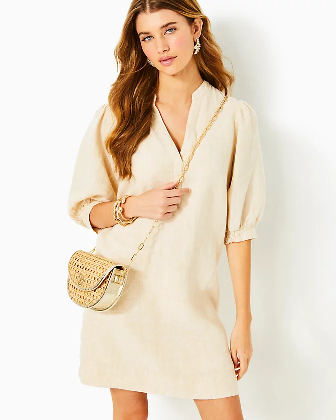 Mialeigh Linen Dress - LLBeanoutlets