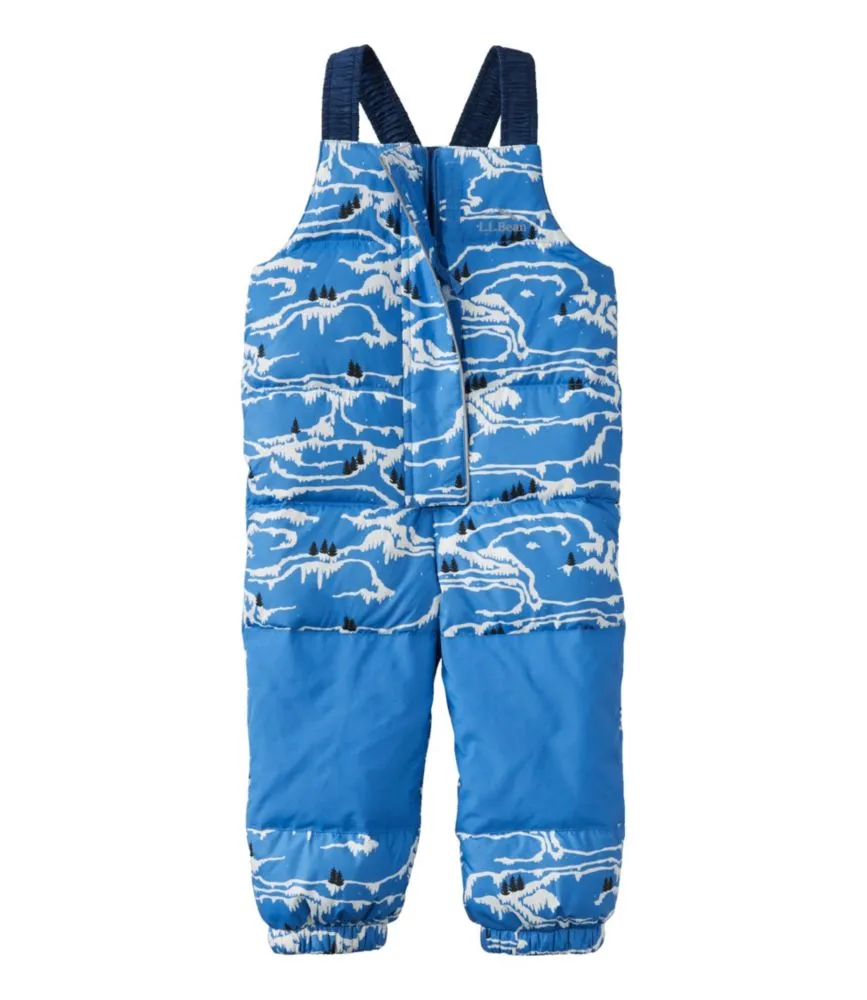 Infants' and Toddlers' L.L.Bean Down Snow Bibs, Print - LLBeanoutlets