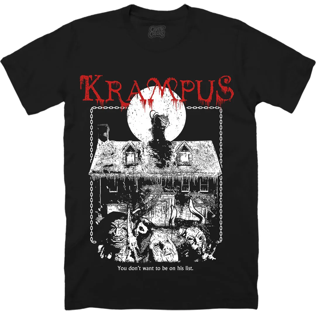 KRAMPUS: THERE GOES THE NEIGHBORHOOD - T-SHIRT (GLOW IN THE DARK) - LLBeanoutlets