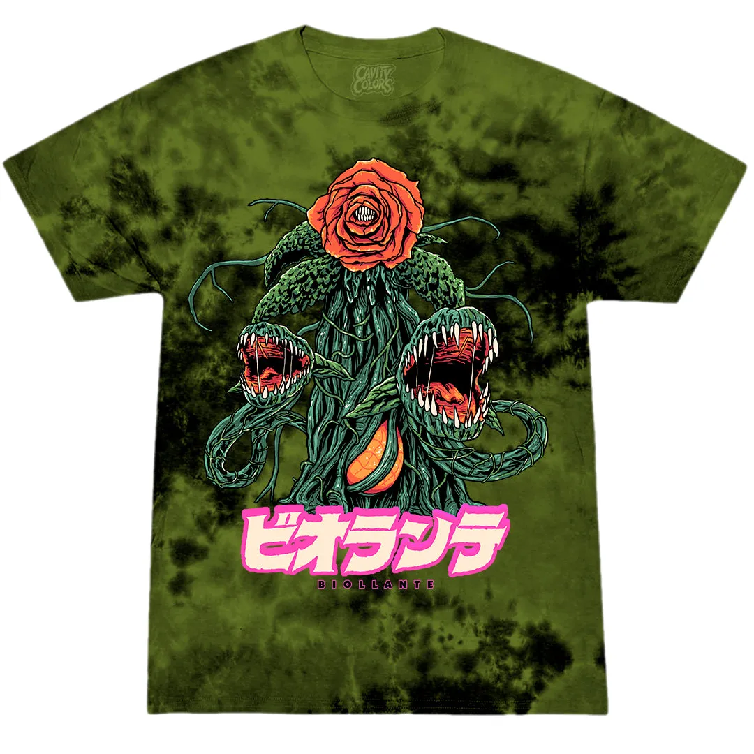 BIOLLANTE: A NEW LIFE FORM - T-SHIRT (ACID GREEN TIE DYE) - LLBeanoutlets