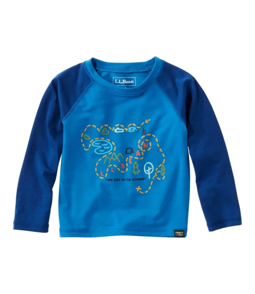 Toddlers' Everyday SunSmart® Tee, Long-Sleeve - LLBeanoutlets
