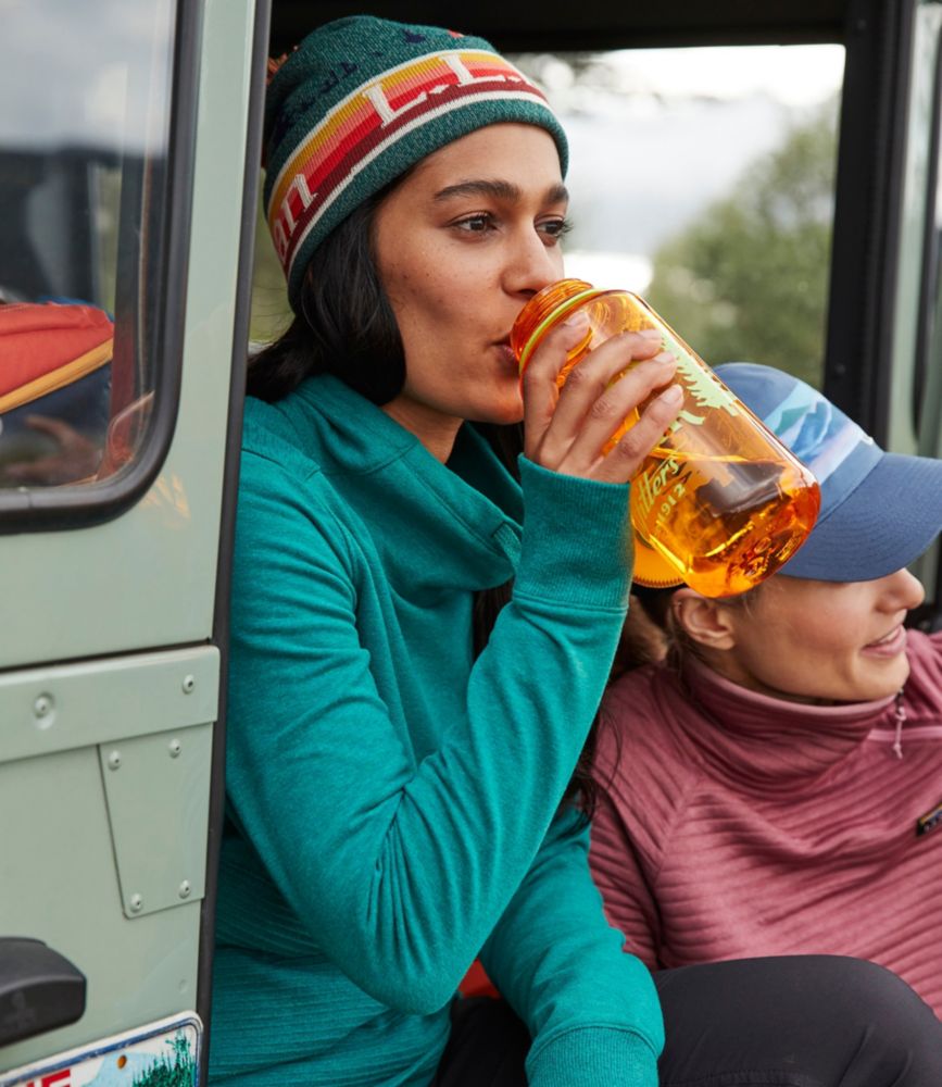 Nalgene Sustain Wide Mouth Water Bottle with L.L.Bean Print, 32 oz. - LLBeanoutlets