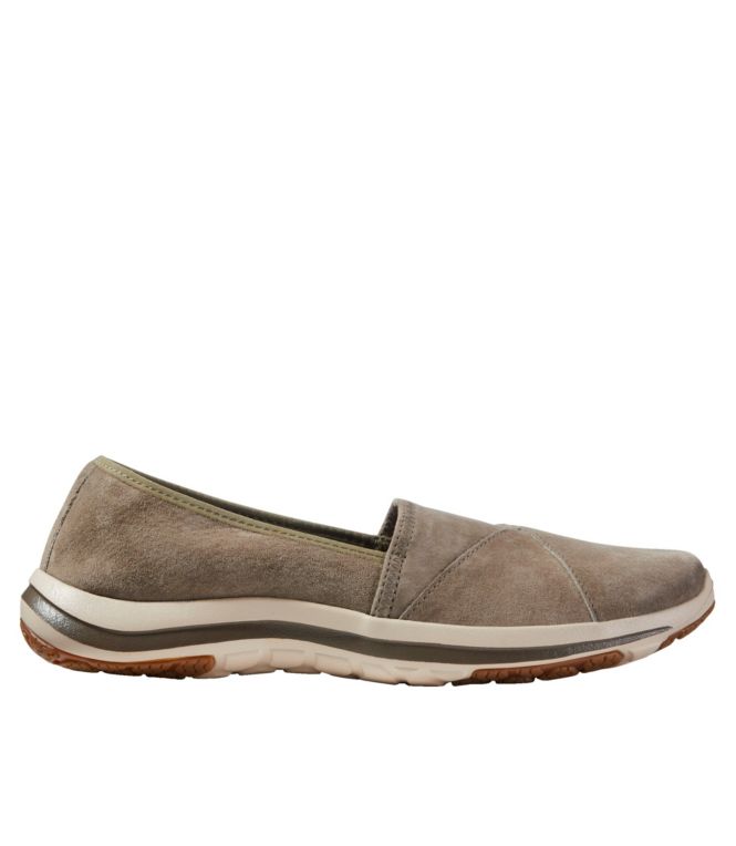 Women's Back Cove Stretch Slip-Ons, Nubuck - LLBeanoutlets