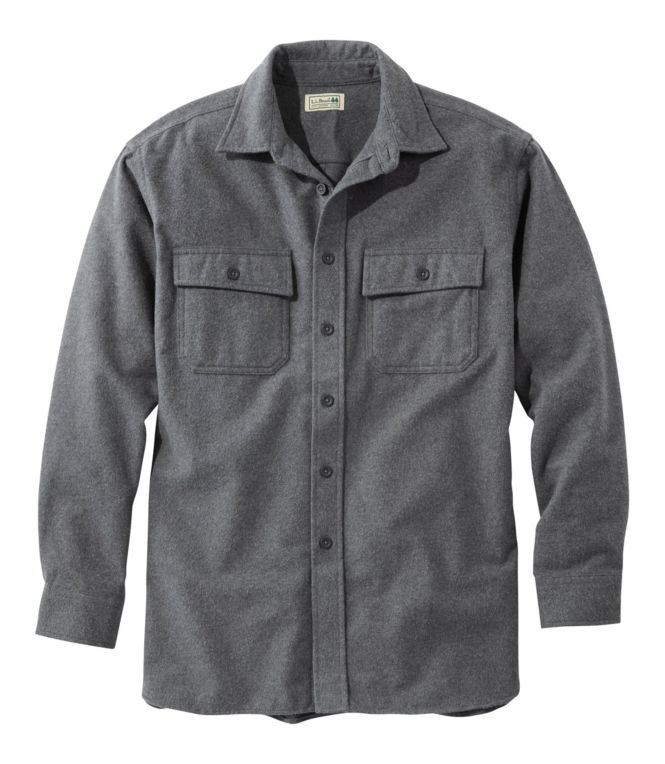 Men's Chamois Shirt, Traditional Fit - LLBeanoutlets
