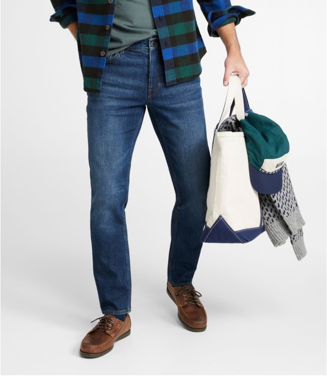 Men's Signature Heritage Denim, Classic Fit, Tapered Leg - LLBeanoutlets