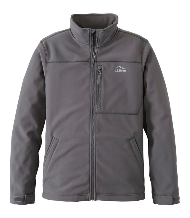 Men's Bean's Windproof Softshell Jacket - LLBeanoutlets