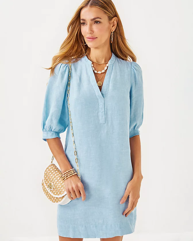 Mialeigh Linen Dress - LLBeanoutlets