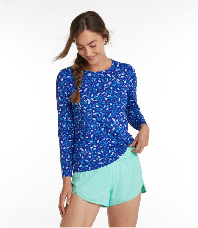 Women's SunSmart? UPF 50+ Sun Shirt, Print - LLBeanoutlets