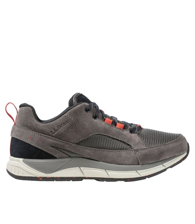 Men's Bean's Comfort Fitness Walking Shoes, Suede Mesh - LLBeanoutlets