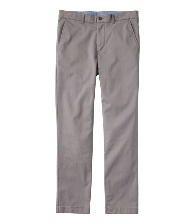 Men's Lakewashed? Stretch Khakis, Natural Fit, Straight Leg - LLBeanoutlets