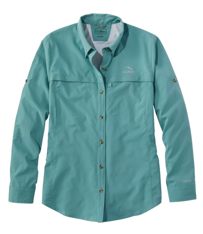 Women's Tropicwear Shirt, Long-Sleeve - LLBeanoutlets