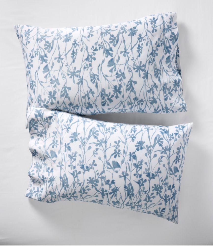 Garment Washed Sateen Sheet Collection, Print - LLBeanoutlets