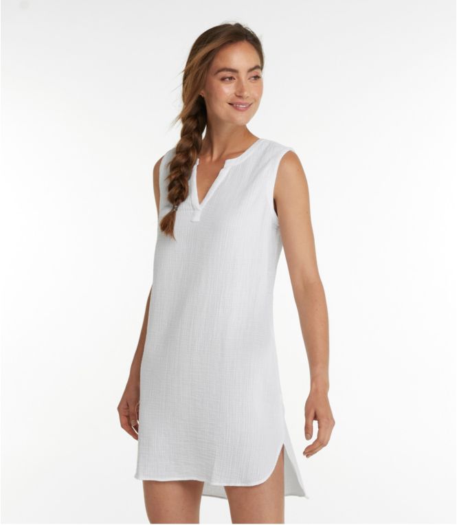 Women's Cloud Gauze Cover-Up Dress - LLBeanoutlets