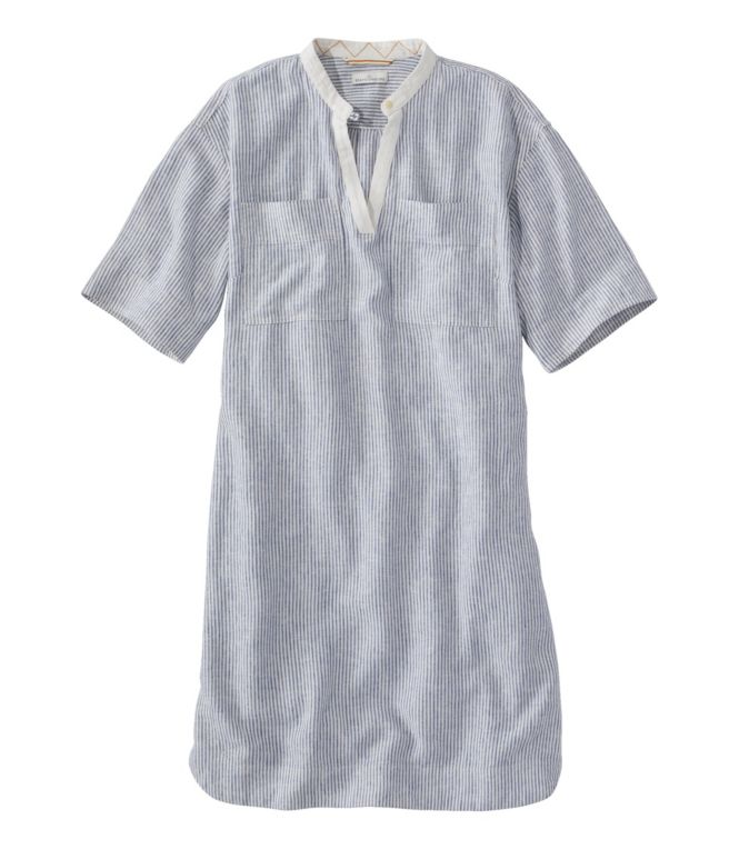 Women's Signature Linen-Blend Dress - LLBeanoutlets