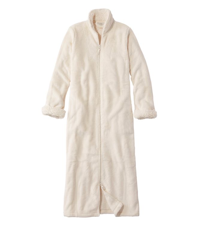 Women's Wicked Plush Robe, Full-Zip - LLBeanoutlets