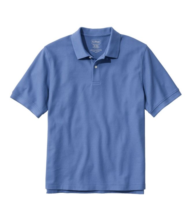 Men's Premium Double L? Polo Banded, Short-Sleeve Without Pocket - LLBeanoutlets
