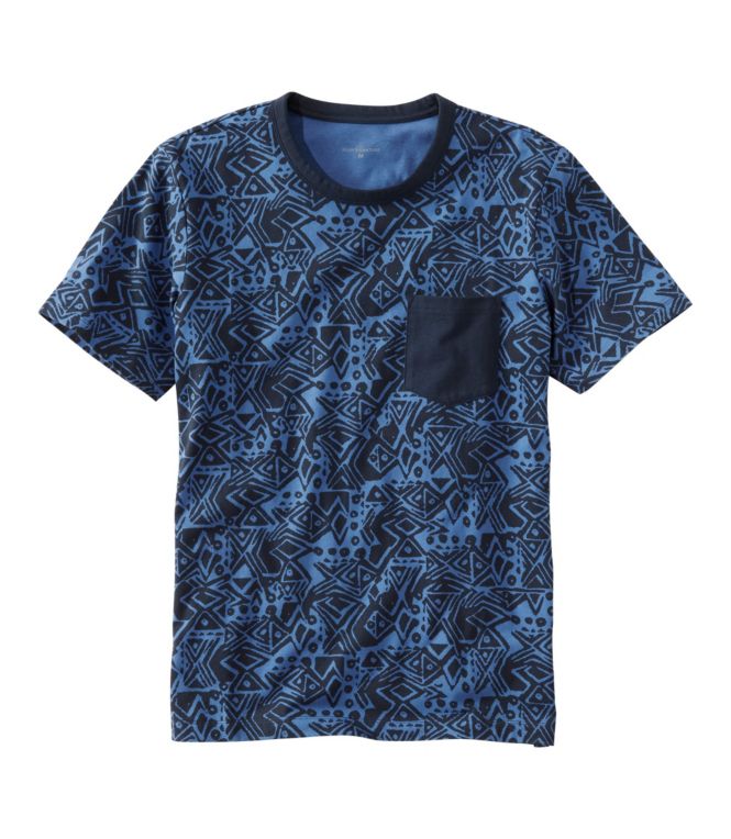 Men's Signature Rangeley Cotton T-Shirt, Short-Sleeve - LLBeanoutlets