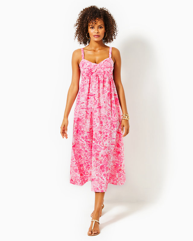 Azora Cotton Midi Dress - LLBeanoutlets