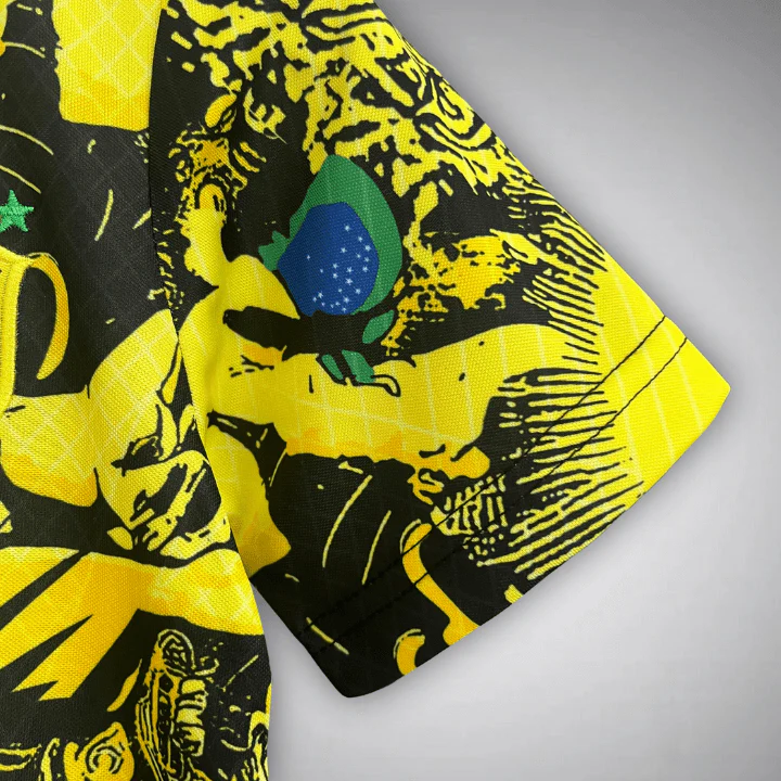 Brazil Jesus Premium Kids Size Yellow Kit