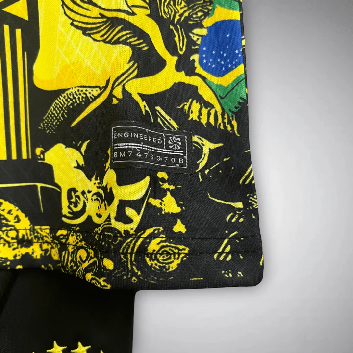 Brazil Jesus Premium Kids Size Yellow Kit