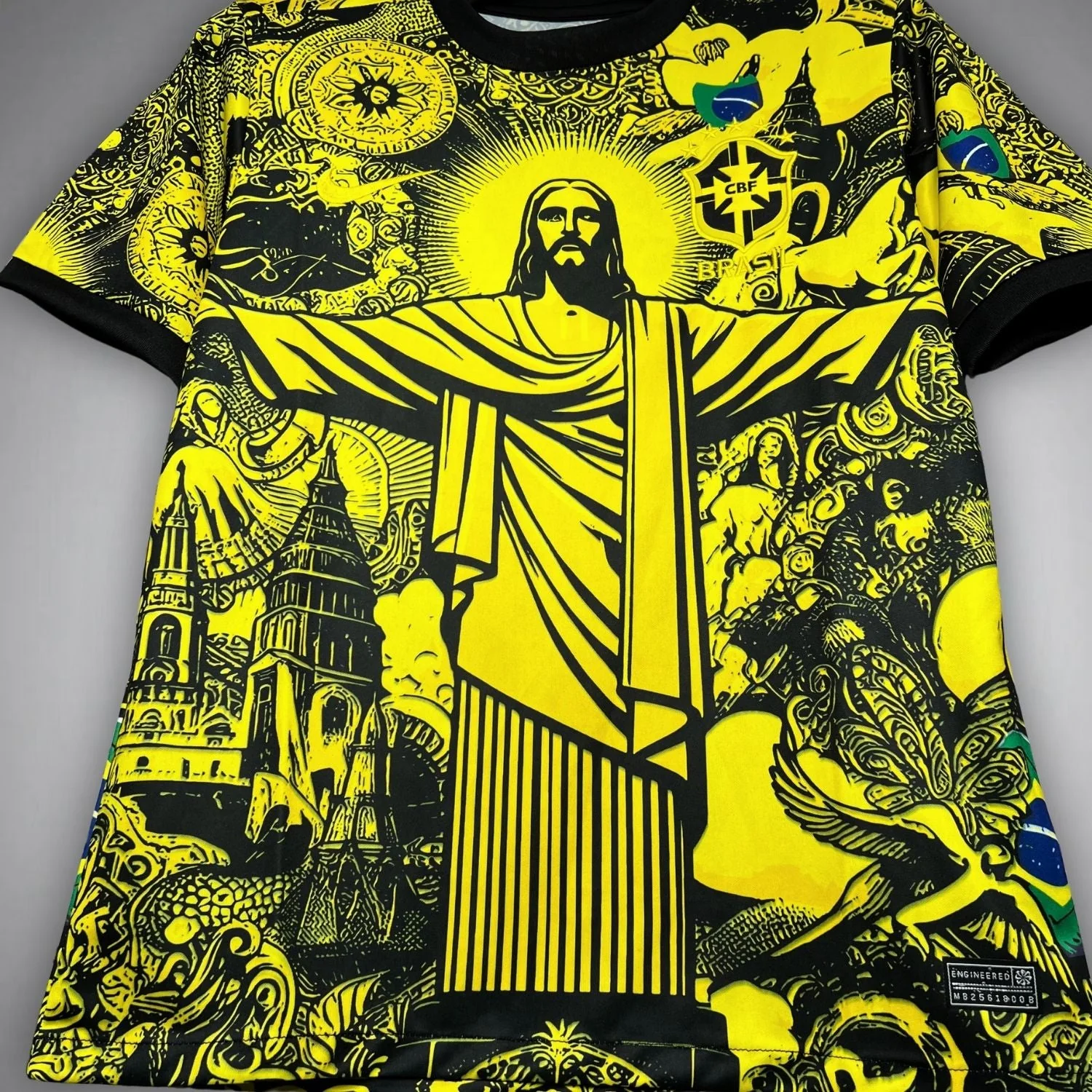 24/25 Brazil Jesus Premium Yellow Kit