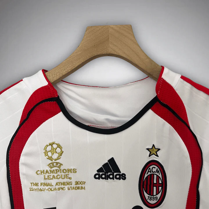 AC Milan 2006/07 Retro Away Kids Kit – White