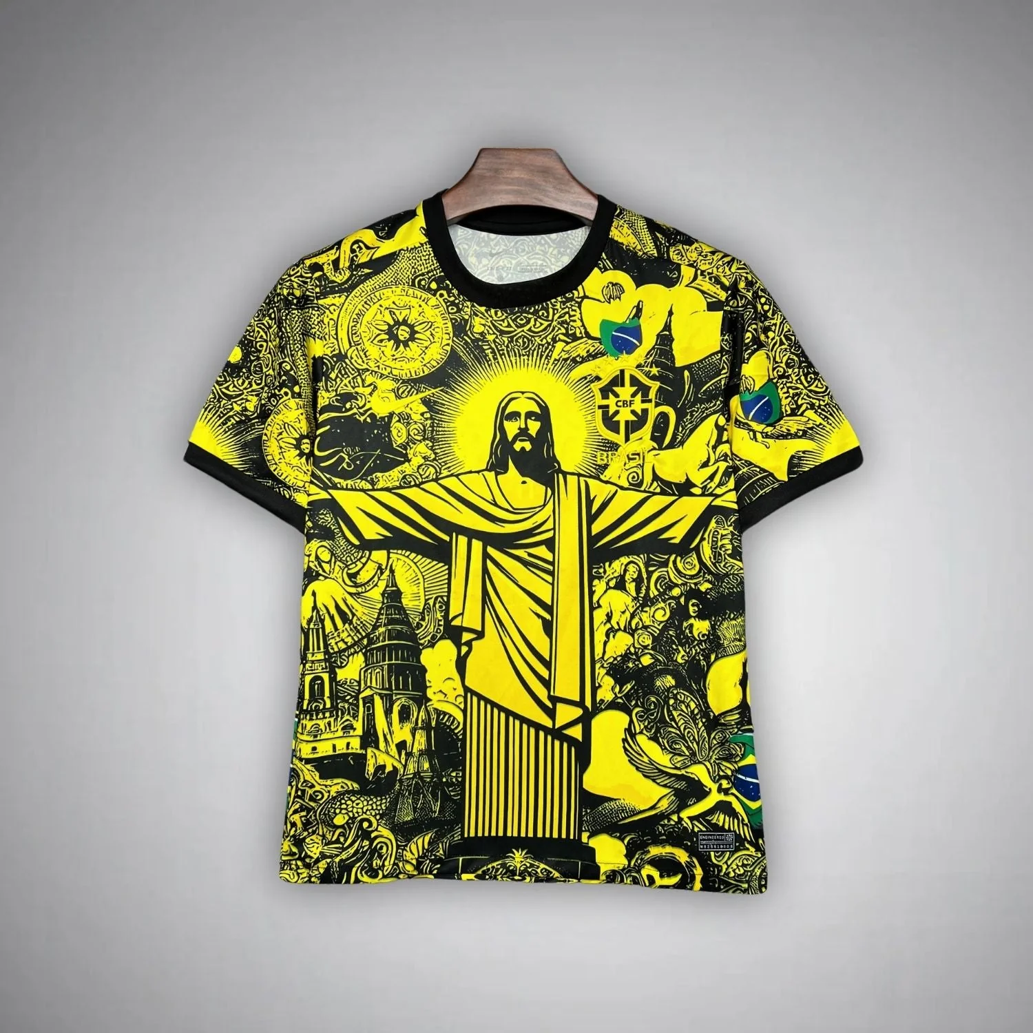 24/25 Brazil Jesus Premium Yellow Kit