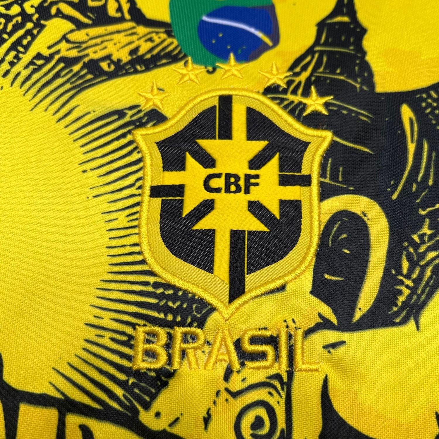 24/25 Brazil Jesus Premium Yellow Kit