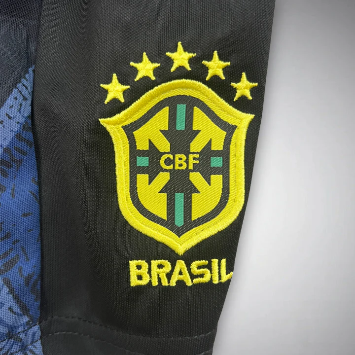 Brazil Jesus Premium Blue Kids Size Kit