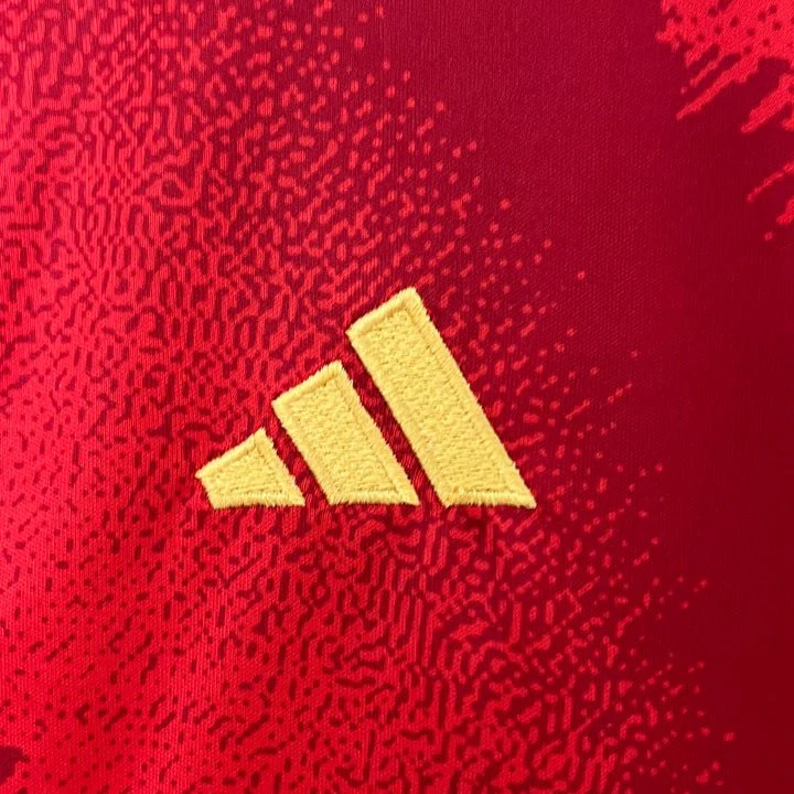 Spain 2024 Red Home Kids Football Kit