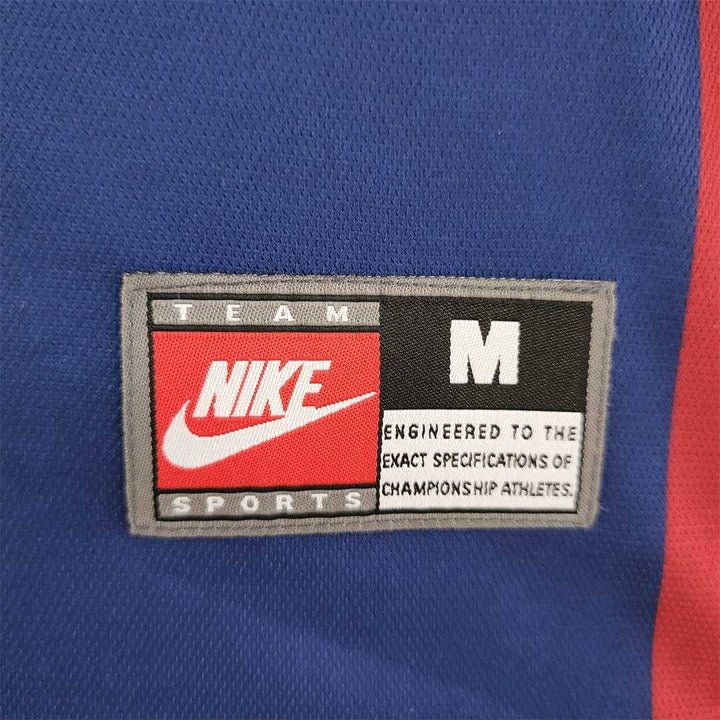FC Barcelona 1998/99 Home Retro Football Shirt