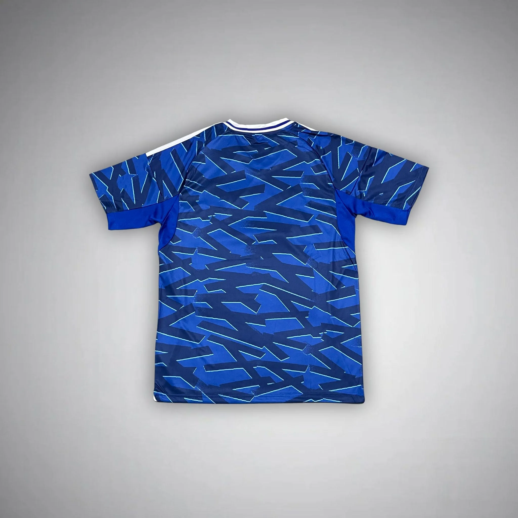 Schalke 04 Royal Blue Patterned Football Shirt