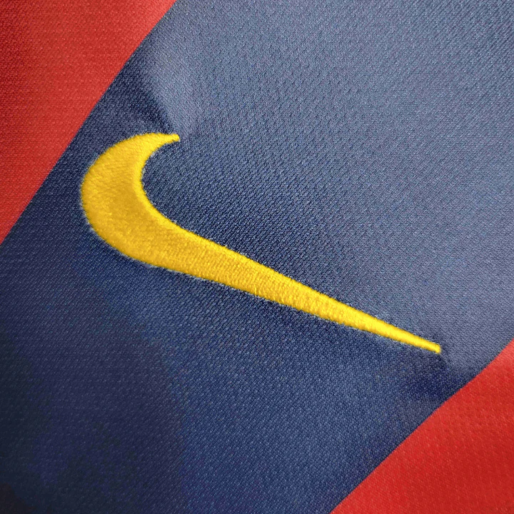 FC Barcelona 2014/15 Home Retro Long Sleeve Football Shirt
