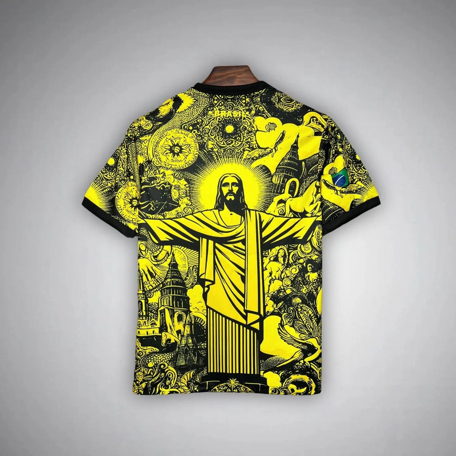 24/25 Brazil Jesus Premium Yellow Kit