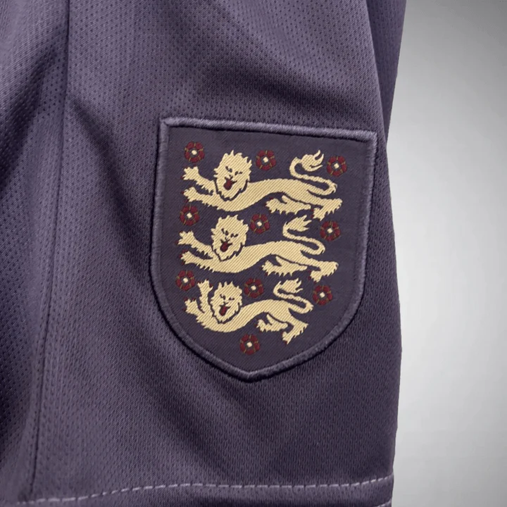 England 2024 Purple Away Kids Football Kit