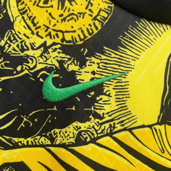 Brazil Jesus Premium Kids Size Yellow Kit