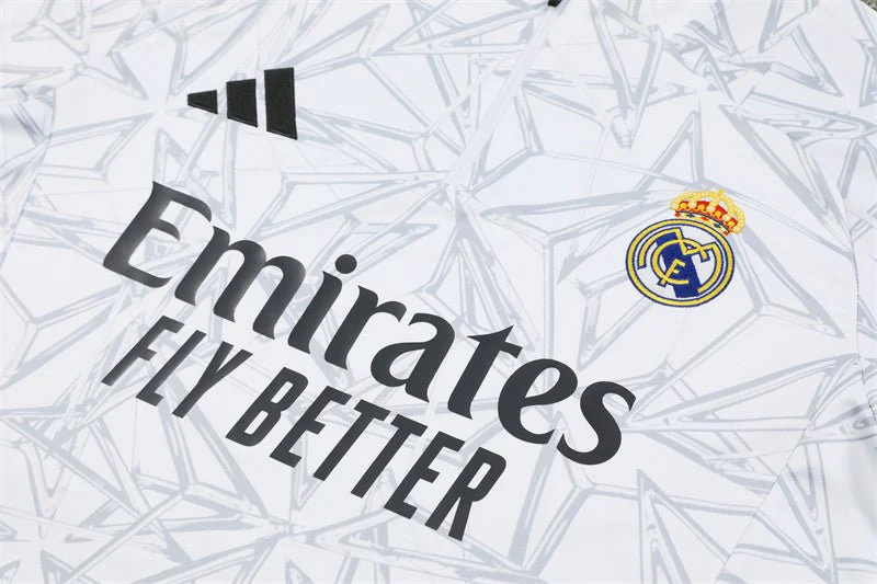 Real Madrid White Armor Premium Tracksuit