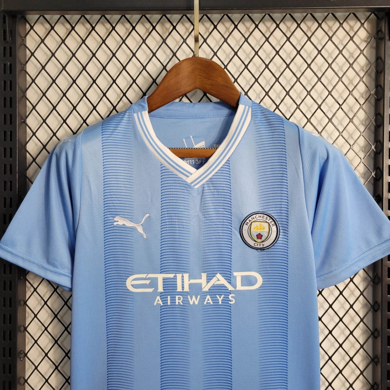 Man city 2023/2024 home kit (Kids)