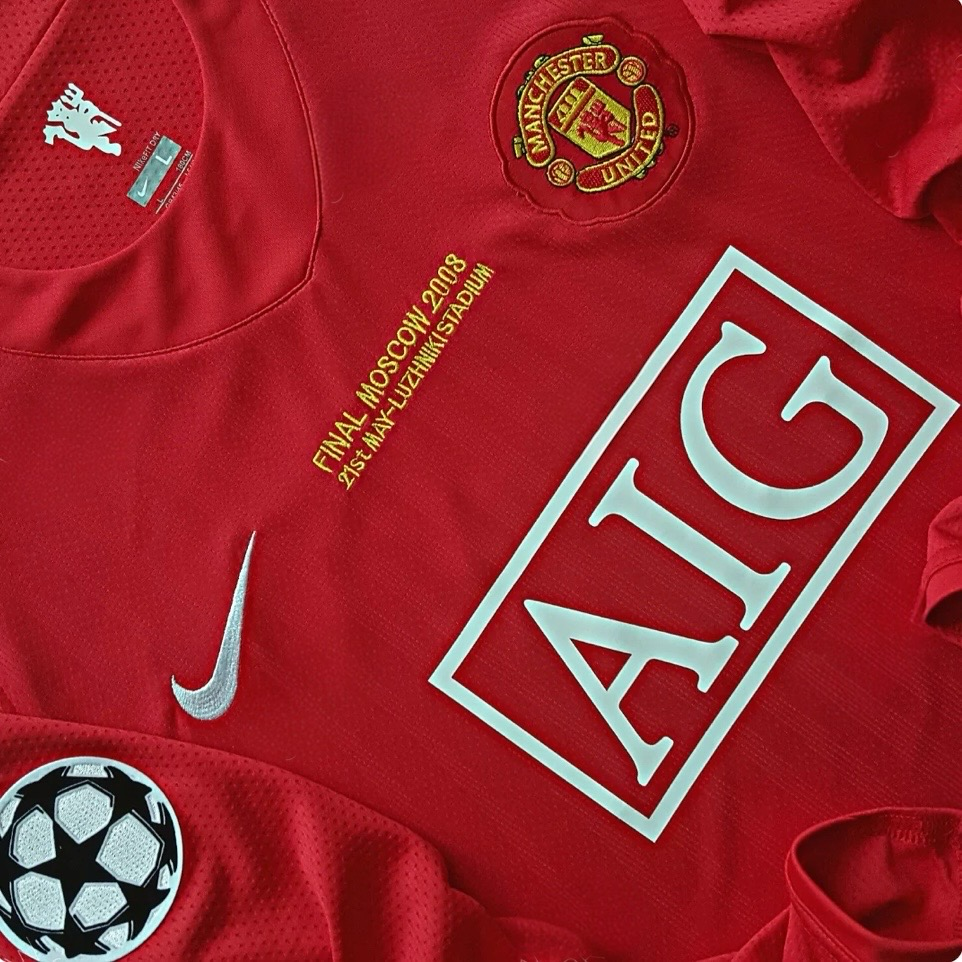 Manchester Utd 2007/2008 Home Kit