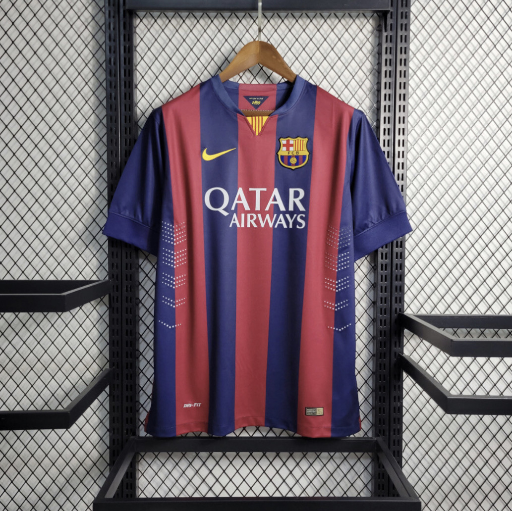 Barcelona 2014/2015 Home Kit by THJORE-SHOP: The Ultimate Football Jersey Guide for Fans, Collectors & Customization Lovers