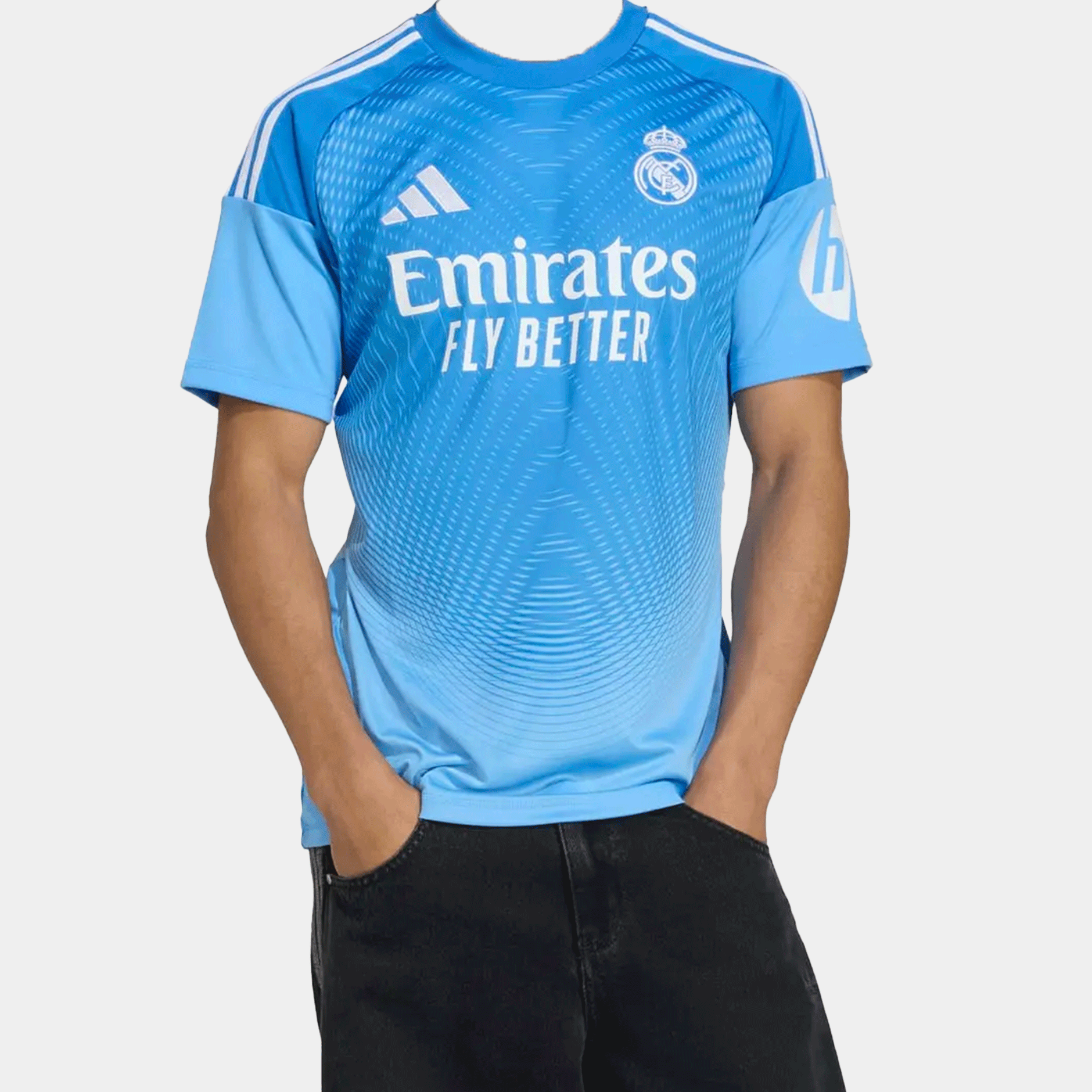 Real Madrid Mens Goalkeeper Jersey 25/26 Blue