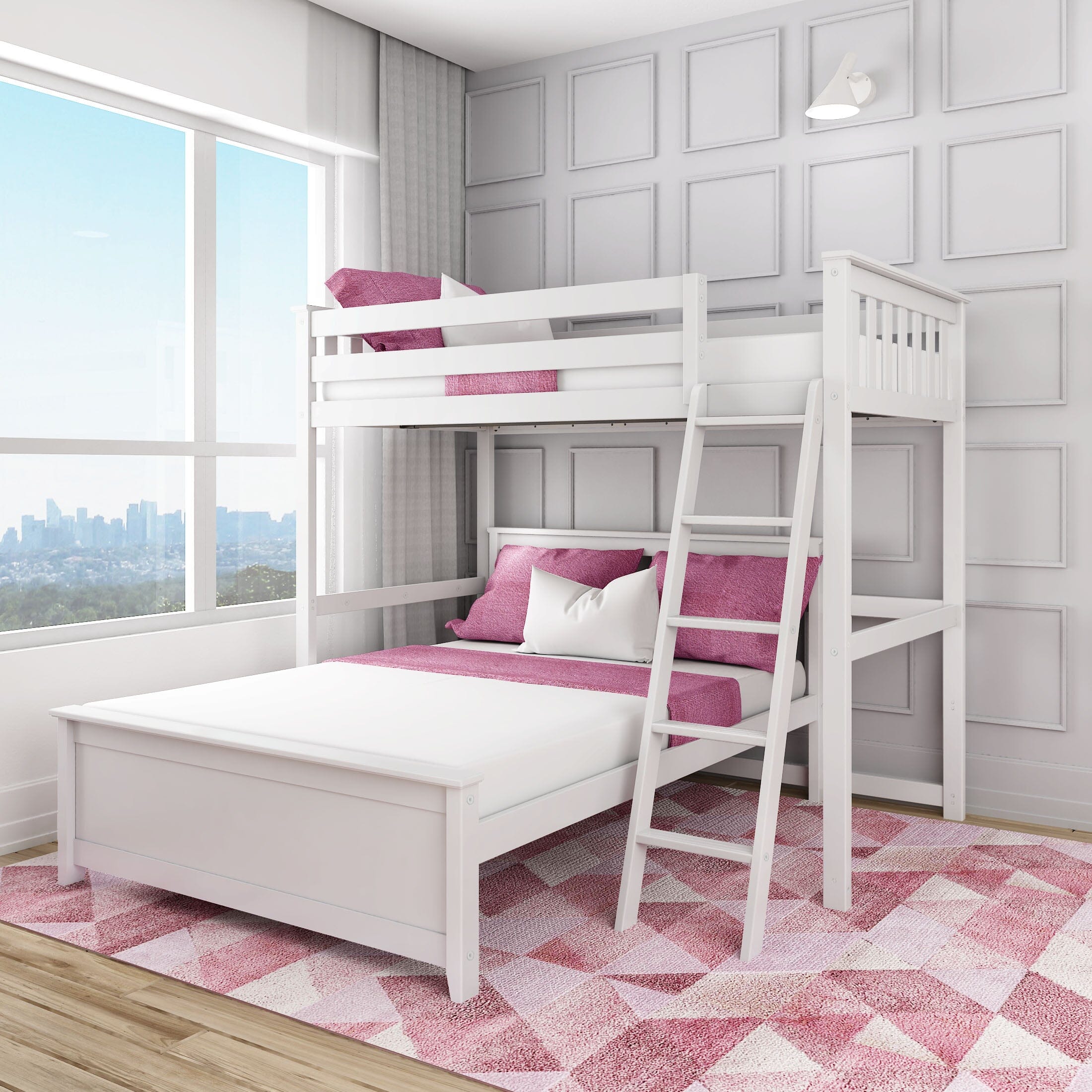 đStore Closing SaleđTwin over Full L-Shaped Bunk Bed