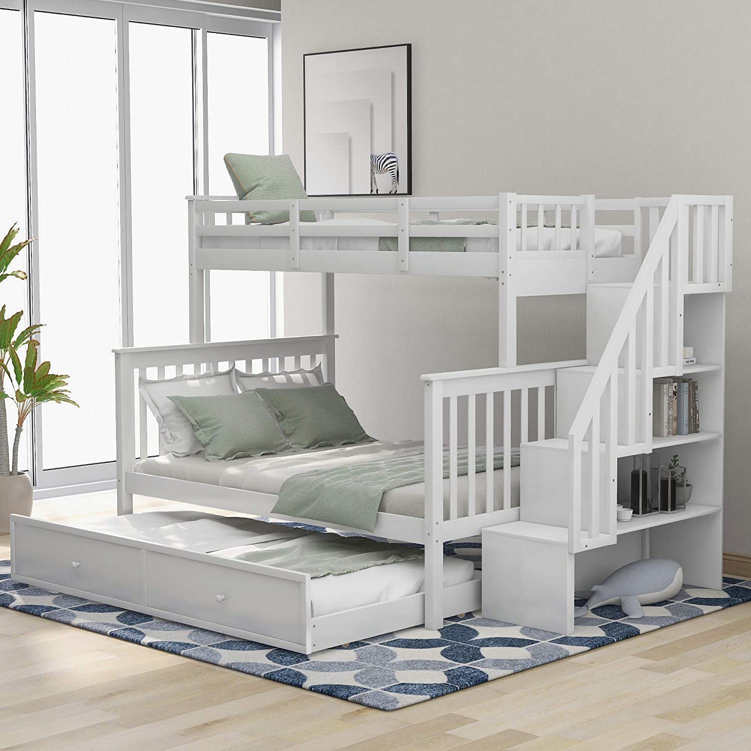 đStore Closing Saleđtwin-over-full-bunk-bed-with-and-guard-rail