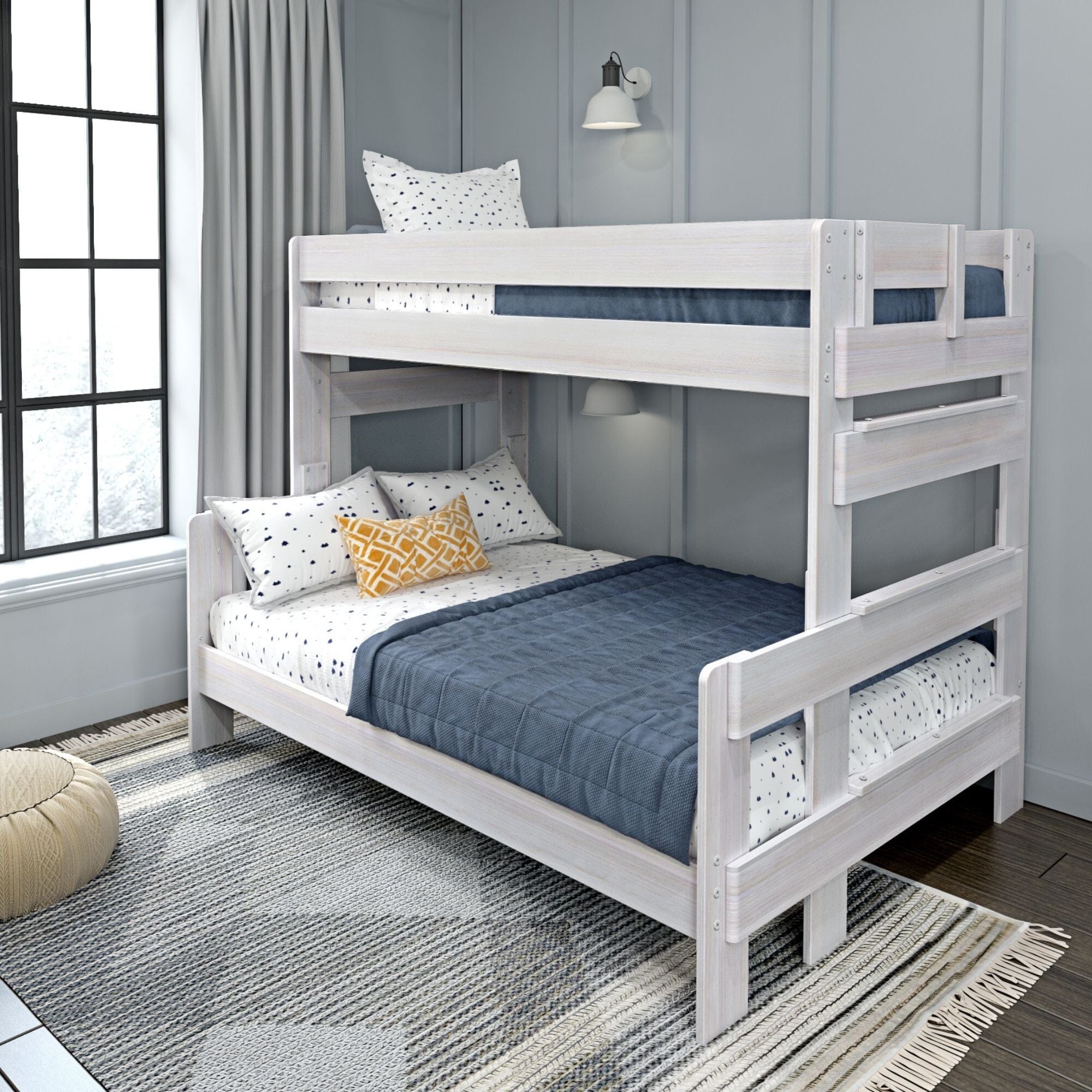 đStore Closing SaleđModern Farmhouse Twin over Full Bunk Bed