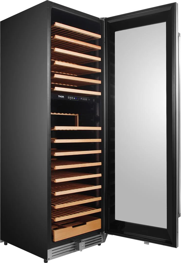 Thor 24-Inch162-Bottle Stainless Steel Dual Zone Wine Cooler