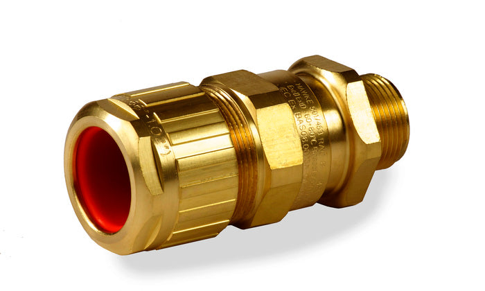 Explosion Proof Brass Cable Gland EExd 501/453 RAC 20MM Hawke
