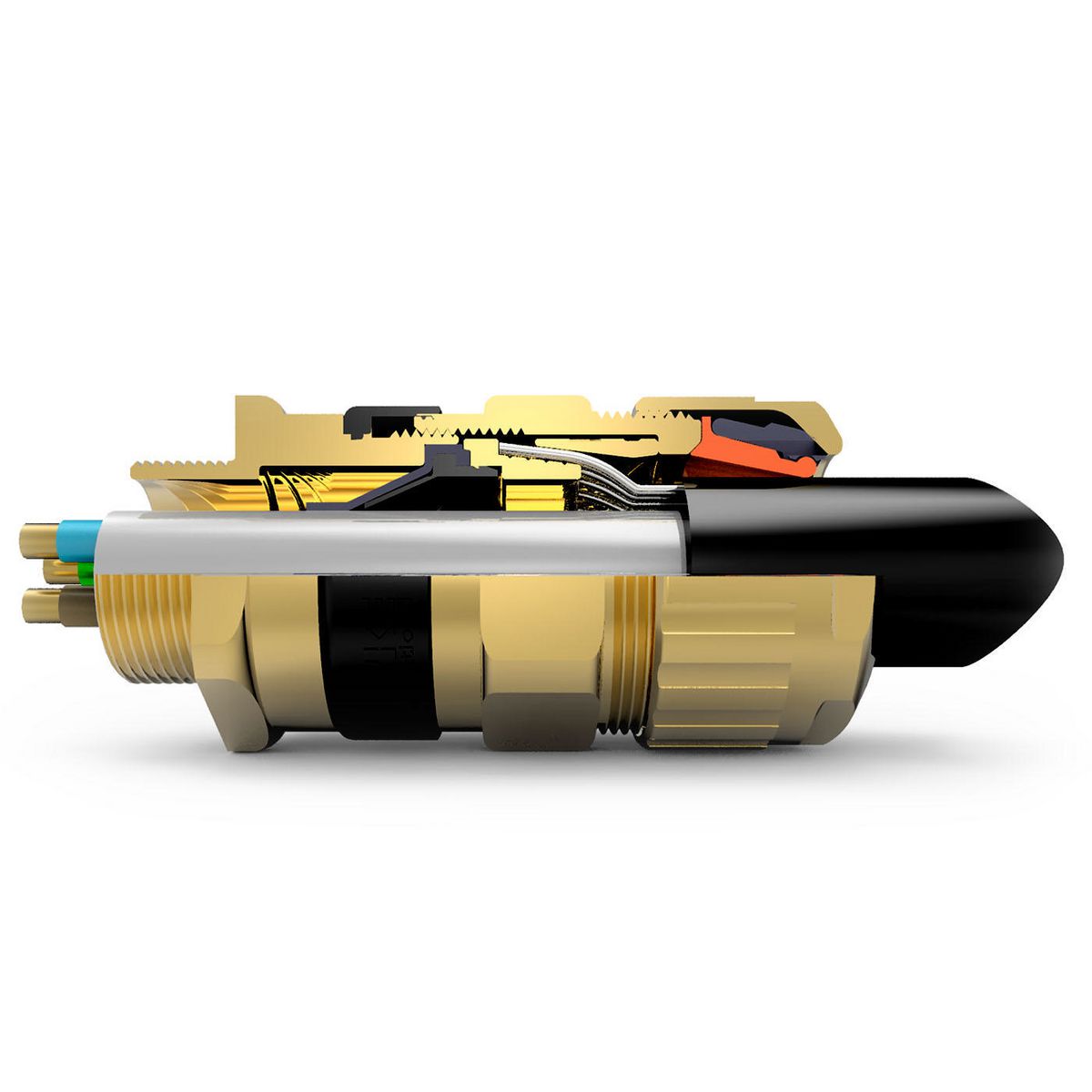 Brass Cable Gland EEXD 50MM 501/453 C RAC - 20MM