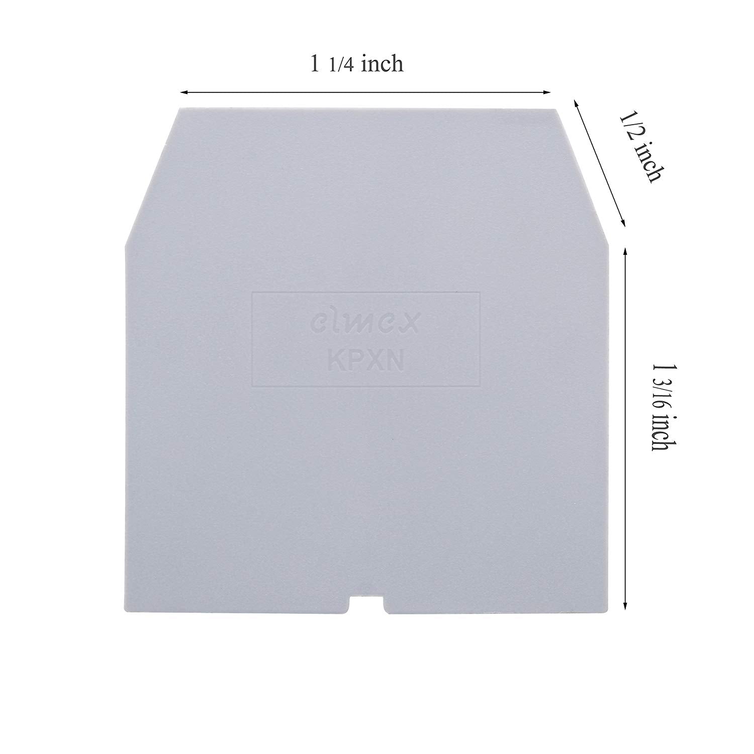 Terminal Block End Cover for KUT2.5N, KUT4N, KUT6N, KUT10N